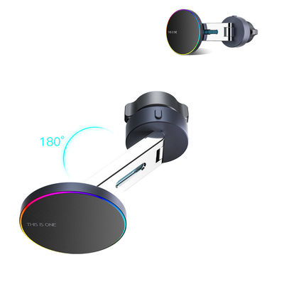 kopen Multi-angle verstelbare magnetische telefoonoplader voor auto's met omgevingslicht online manufacture
