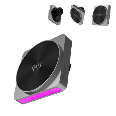 kopen Dynamic Atmosphere Experience Iphone Charger Stand With 9 Light Colors Switching And 15w Fast Charging For Automotive online manufacture