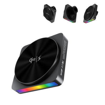 kopen Iphone Car Charger A22 Charging And Music Combined Ambient Light Projection Central Control Car Magnetische draadloze oplader online manufacture