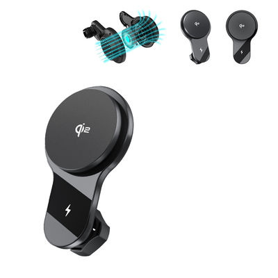 kopen Sterke magnetische stabiliteit Ultra-dunne ventilator koeling snel opladen draadloos opladen Autophonehouder Eenhands bedienen online manufacture
