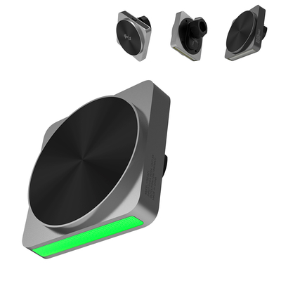 kopen QI2 15w draadloos oplader met zwarte technologie geluidsopname en omgevingslicht online manufacture