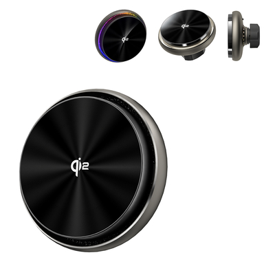kopen Starry Sky Lighting Effect And Fast Heat Dissipation In 15w Wireless Charger With Cooling Fan online manufacture