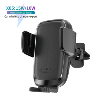 kopen 12-24V Voltage Wireless Car Charger with 1 Year Warranty and 0.25kg Lightweight Qi Auto Clamping Phone Holder online manufacture