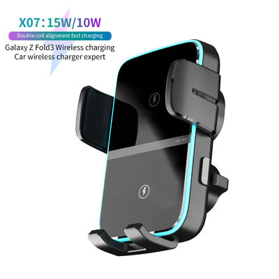 kopen Semi-automatic Intelligent Induction Wireless Car Charger with 1 Year Warranty and ABS+PC Material for iPhone online manufacture