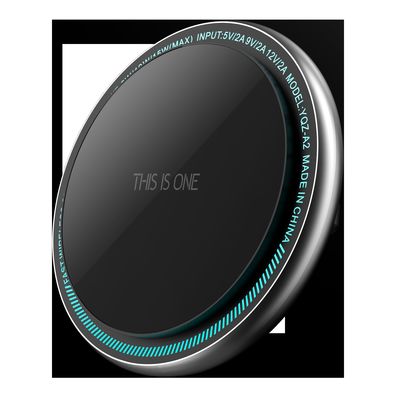 kopen 12-24V Voltage 1 Year Warranty Type C Connection Magnetic Phone Mount Wireless Car Charger with 360 Degree Adjustable and Cool Lighting Effects for BMW online manufacture