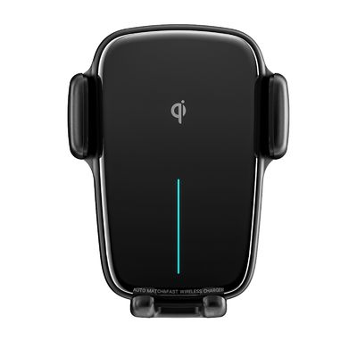 kopen Dual Motor FOD Induction Auto-Align Wireless Charging Station Car Phone Holder with 1 Year Warranty online manufacture