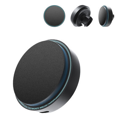 Krachtige magnetische 15w draadloze auto-oplader snelle opladen verstelbare hoek