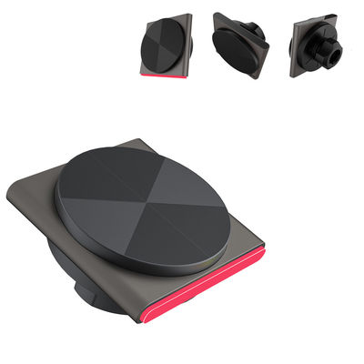 Metalen Iphone Car Charger 9-kleurige RGB licht effect Draadloze auto gemonteerd éénhandse werking Snel opladen