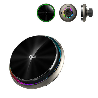 Starry Sky Magnetic Car Wireless Charging Holder Ingebouwde koelventilator Snelle warmteafvoer Meerdere verlichtingsinstellingen