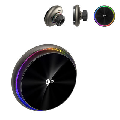 Qi2 draadloos oplader Sterrenhemelverlichting effect Magnetische auto draadloos oplaadbeugel Ingebouwde stille koelventilator