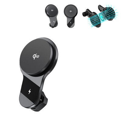 Ondersteuning ODM / OEM Car Phone Holder met Ultra-dunne ventilator koeling en LED-verlichting effecten en sterke magnetische stabiliteit