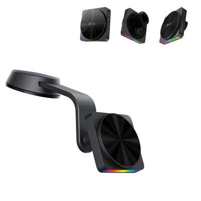 Draadloze iPhone Autolader met 9-Kleuren Omgevingslicht Projectie