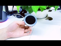 Aluminiumlegering textuur RGB licht effect verstelbaar Minimale draadloze telefoonhouder voor de auto snelladen